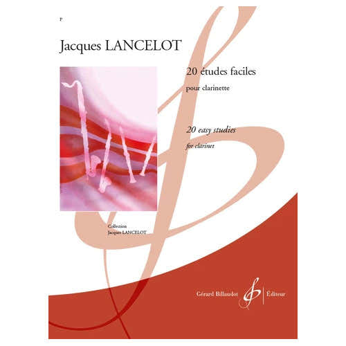 20 Études Faciles B-Klarinette - Lancelot