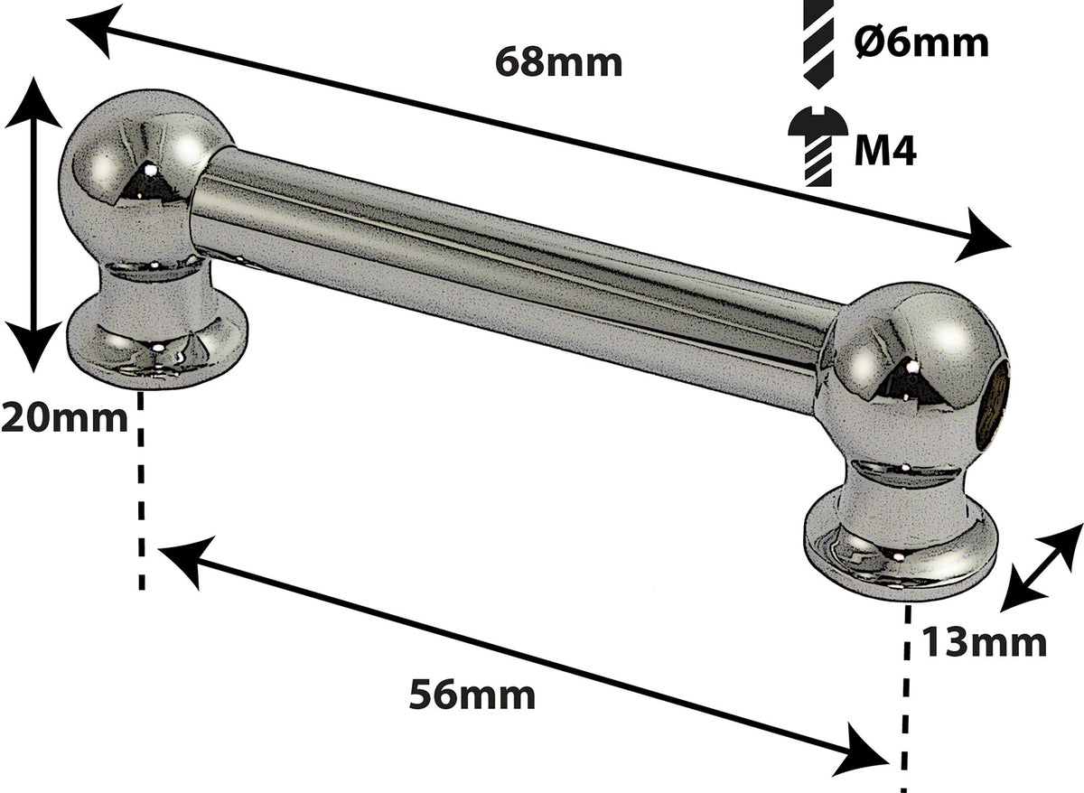 TL1D56-ST - SPANNBCKCHEN TUBELUG SATIN - 56MM - DOPPELTE SPANNSCHRAUBEN (X1)
