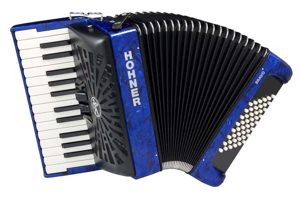 Hohner BRAVO II 48 BLAU