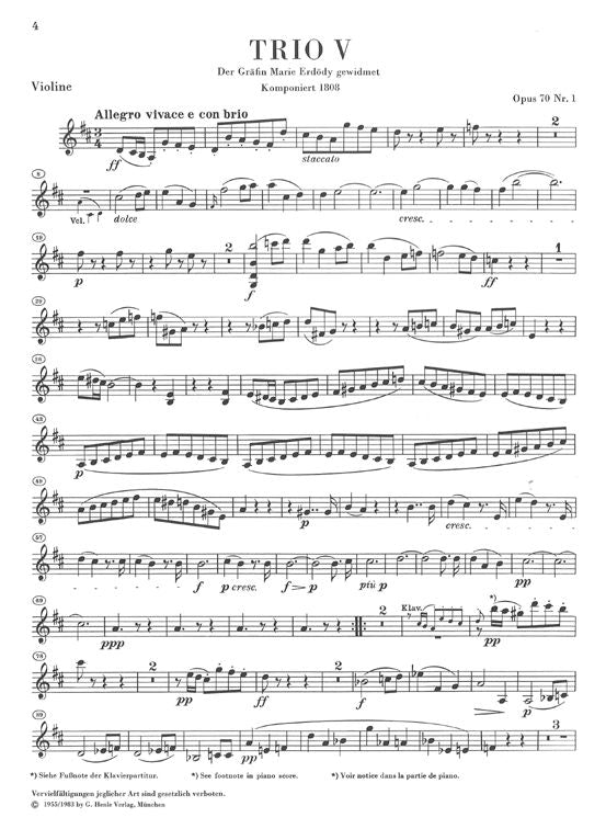 Beethoven L.V. - Piano Trios Volume Ii