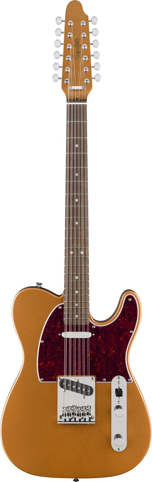 Telecaster Paranormal Troy Van Leeuwen XII, LRL Kupfer