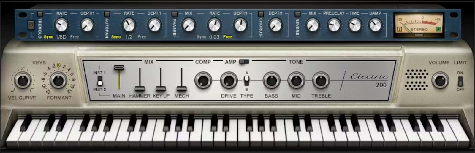 Elektrisches Klavier 200