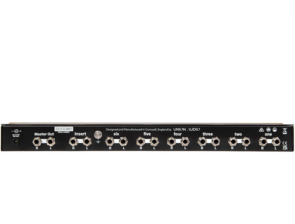ORBIT.6 ISO/X-Fader Rackmount Mixer black