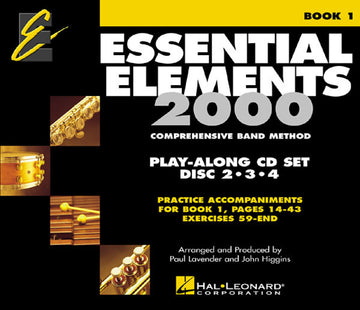 Essential Elements für Blasorchester – Band 1 – CDS