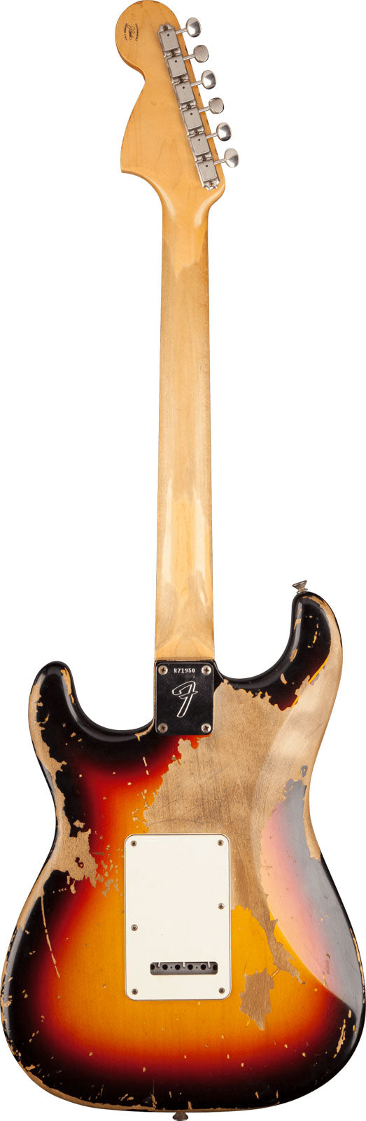 Stratocaster Michael Landau '68 Relic Gebleichter 3-Farb-Sunburst Signature-Künstler 2025
