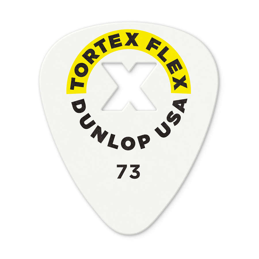 12 x 0,73mm Tortex Flex X Plektrum