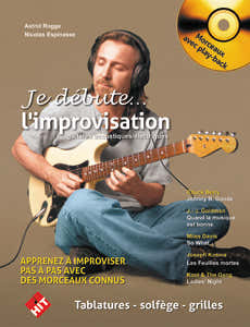 Je Debute L'improvisation + CD - Guitare