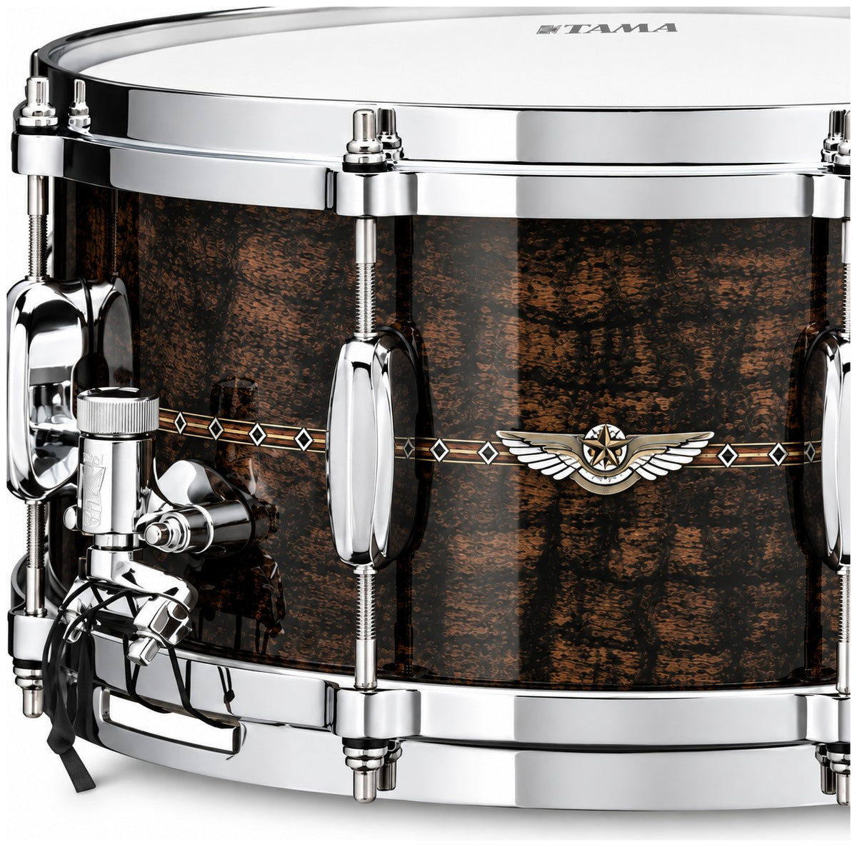 TMS148S-CBP - STAR Maple 14"x8" Snare Drum CHARCOAL BROWN PARAISO