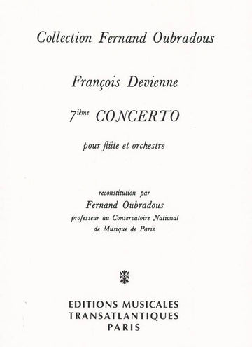 Devienne F. - 7ème Concerto Pour Flute et Orchestre