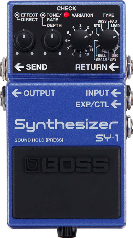 SY-1 Kompaktes Gitarren-Synthesizer-Pedal