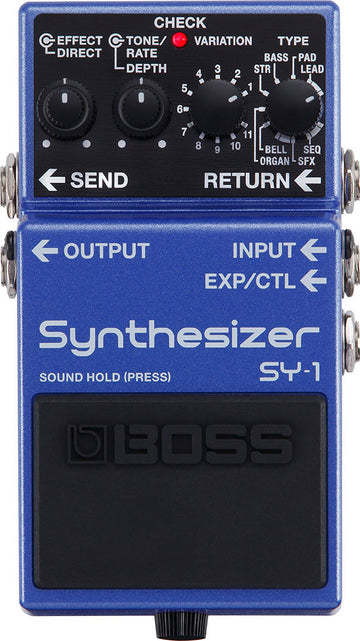 SY-1 Kompaktes Gitarren-Synthesizer-Pedal