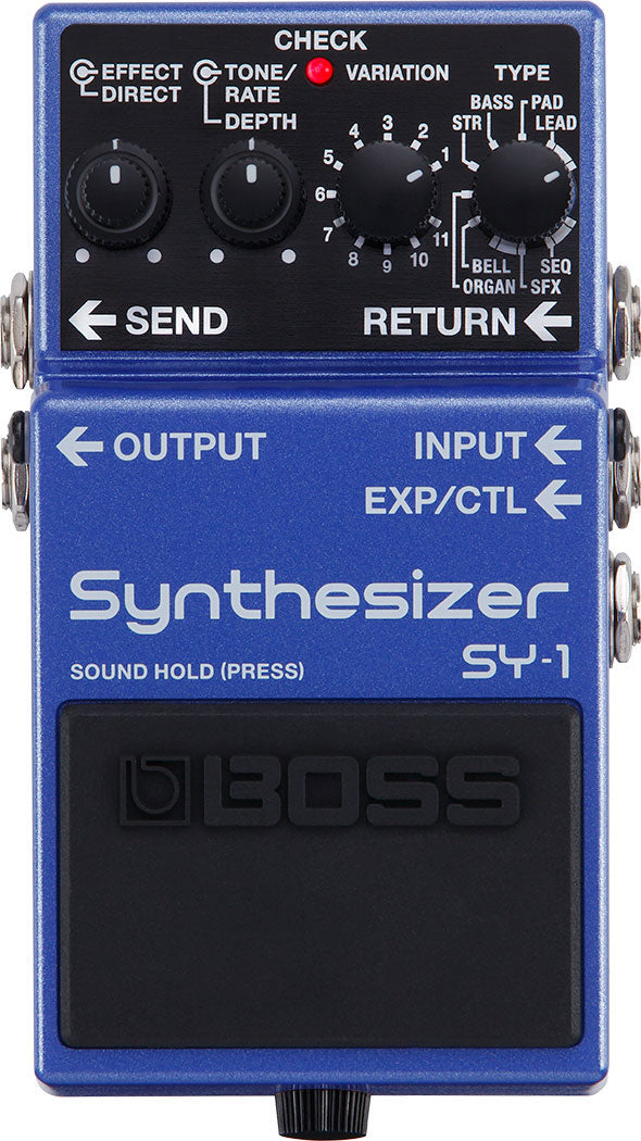 SY-1 Kompaktes Gitarren-Synthesizer-Pedal
