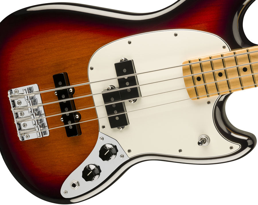 Mustang Bass PJ Player II MN 3-farbiges Sunburst