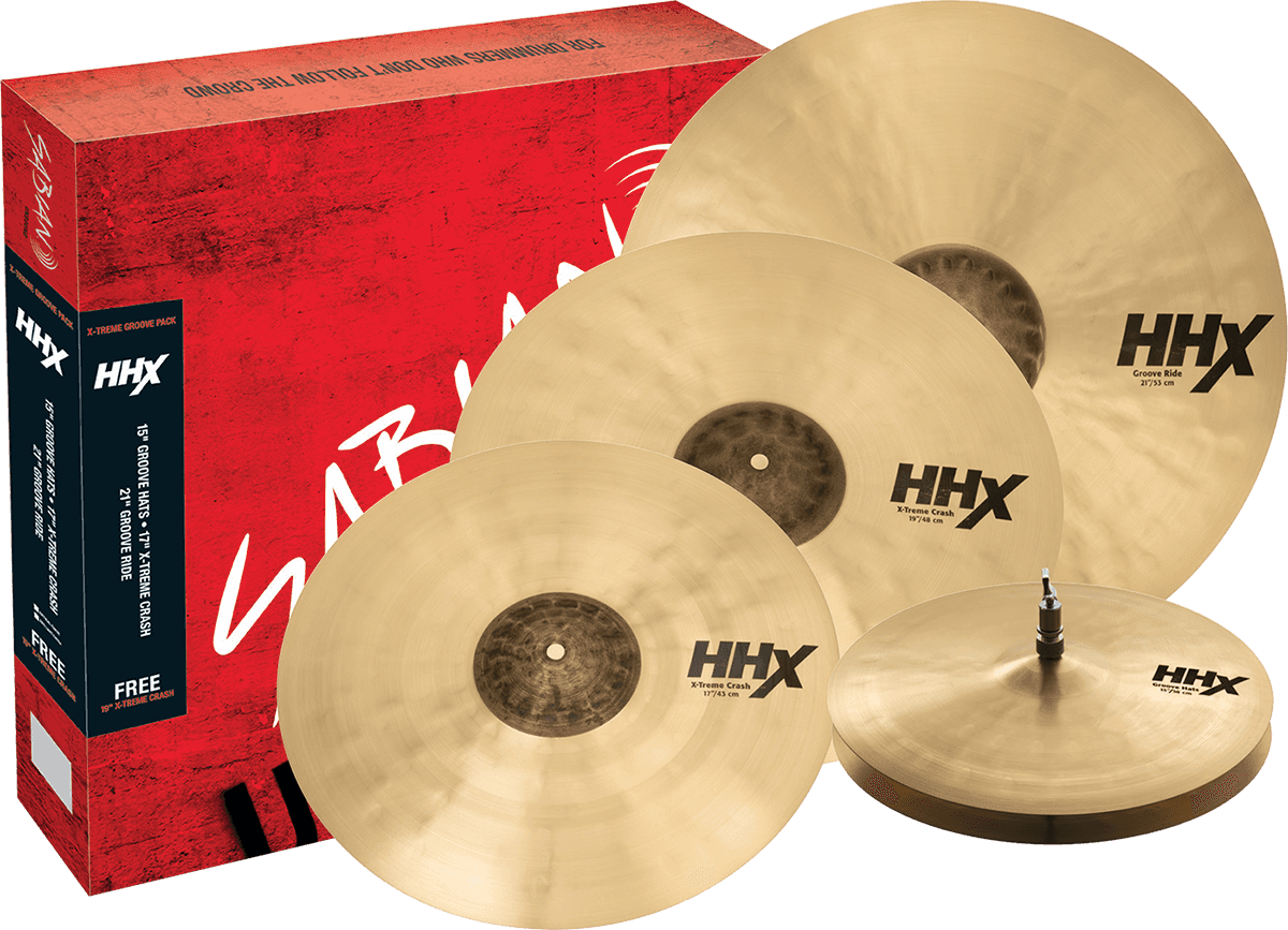 HHX Harmonisches Set X-treme Groove Pack 1589XN-15 +9 TAGE DRUMEO-PROBETEST
