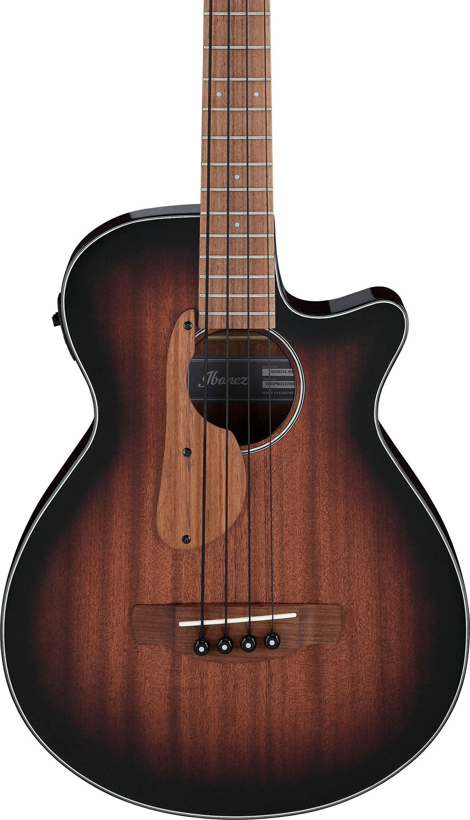 AEGB24E-MHS Mahagoni-Sunburst
