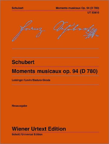 Schubert - Moments Musicaux Op.94