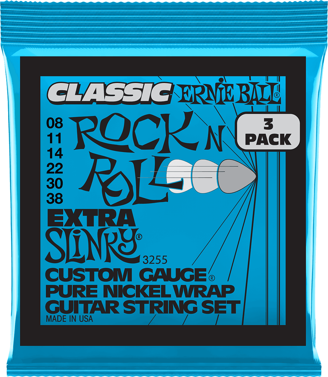 3255 Classic RNR Extra Slinky 8-38 3er-Pack
