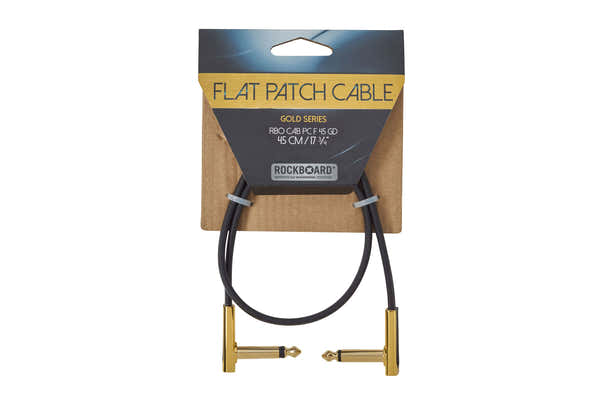 Flaches Patchkabel der Gold-Serie CAB-pc-F-45-gd