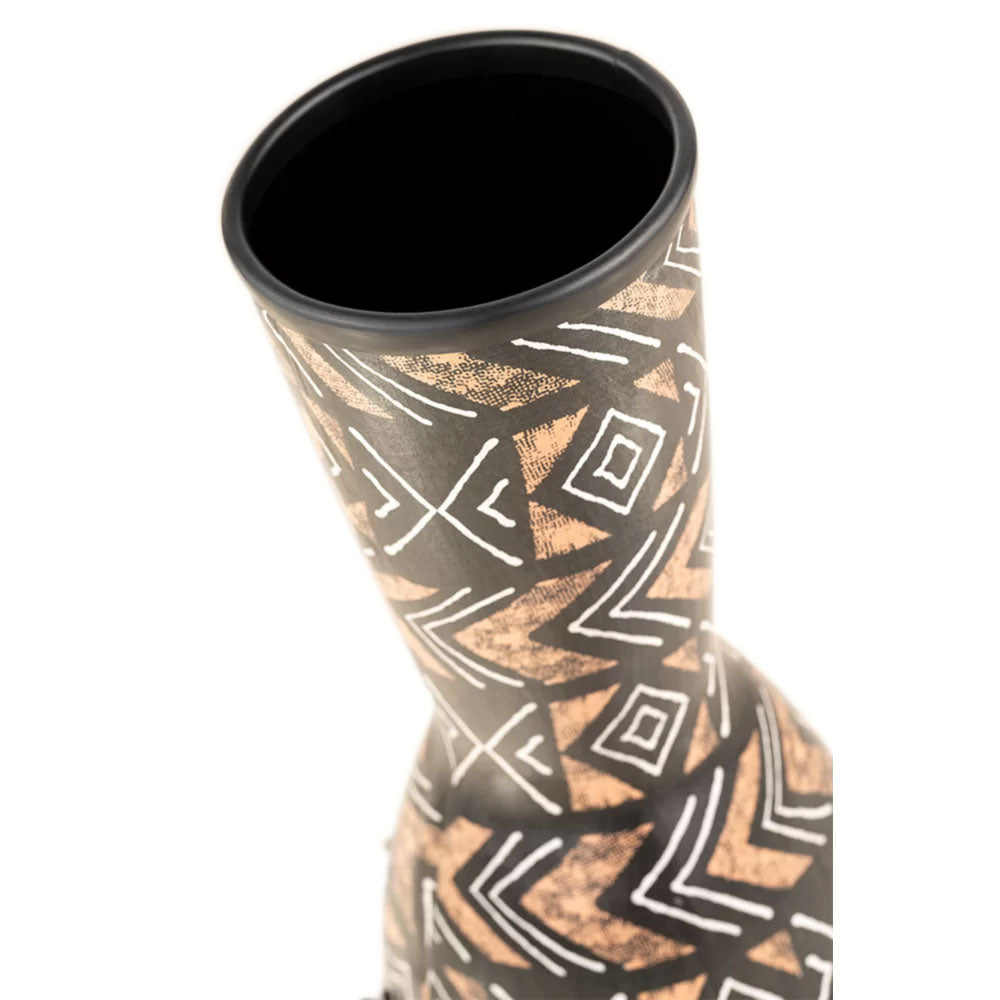 PERCUSSION 10" ALPINE SERIES DJEMBE SYNTHETIC HEAD KANGA SARONG