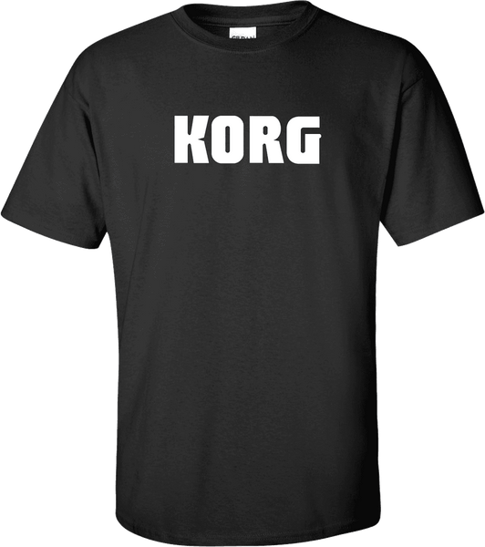 T-Shirt Korg S Textile Tee Shirts Black Korg Size S