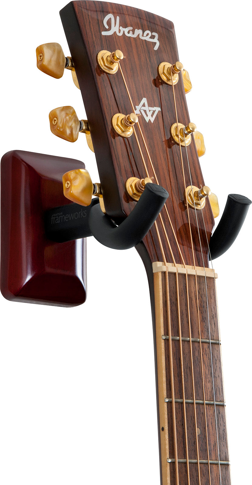 Cherry Wall Mount Guitar Hanger