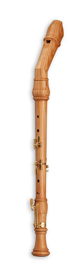 Denner Komfort gebogener Tenor 5431KC - Kirschholz (barocke Griffweise)