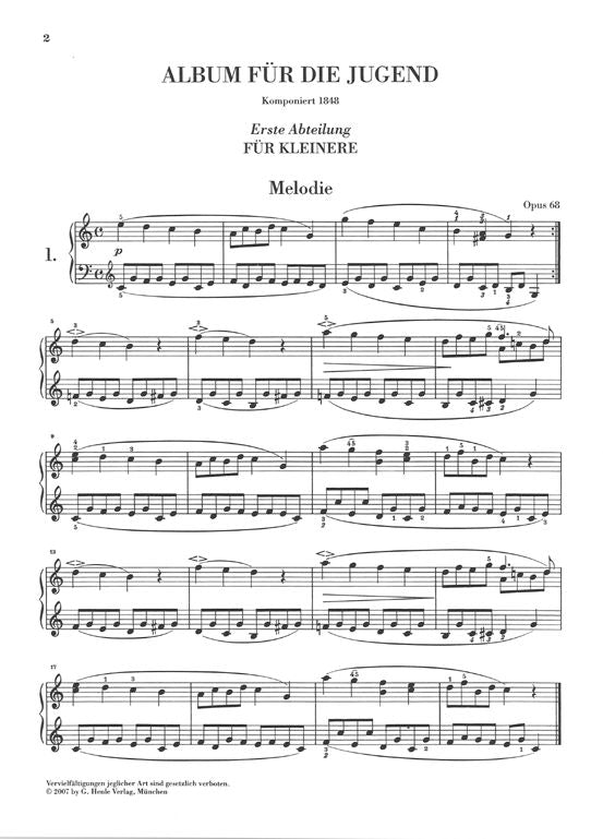 Schumann R. - Album For The Young Op. 68