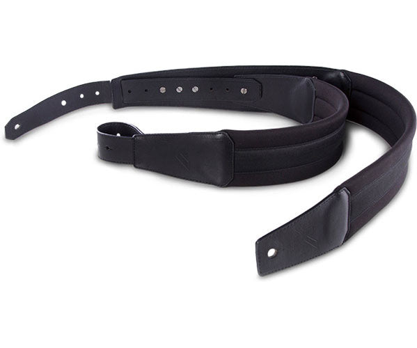 DuoStrap Doppelter Schultergurt Neopren - Schwarz