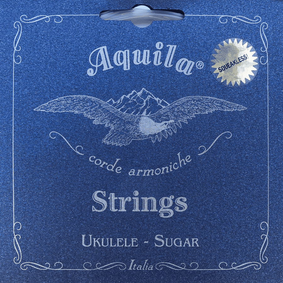 Sugar Satz Sopran-Ukulele Tiefes G Umsponnen