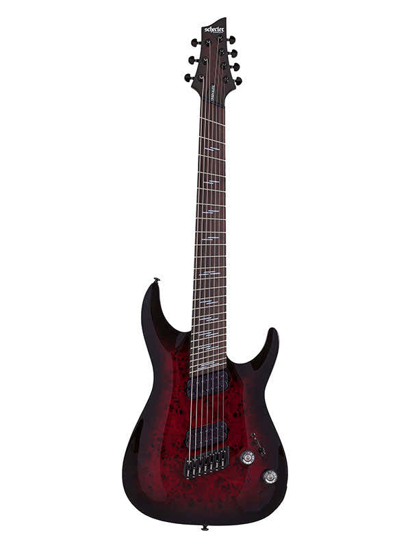 Omen 7 Ms Elite Schwarz-Kirsch Burst