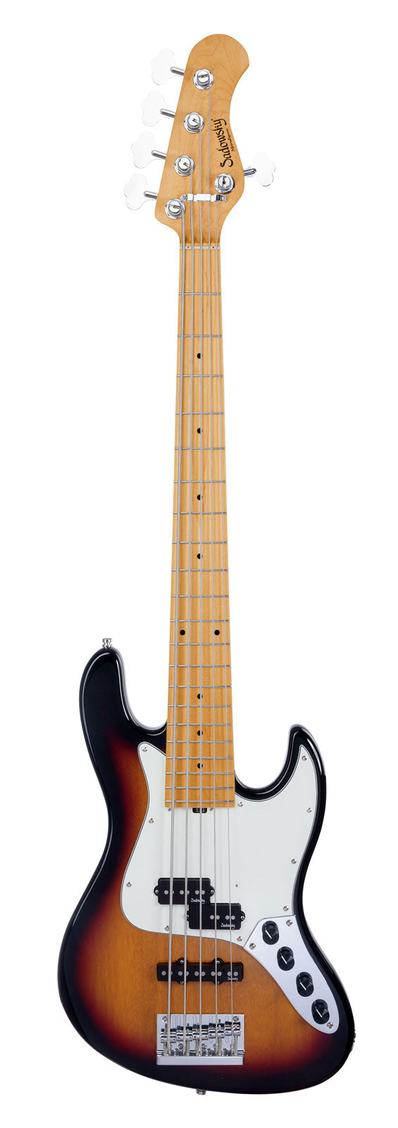 Metroexpress 21 Hybrid Pj 5 String - Tobacco Burst,Maple
