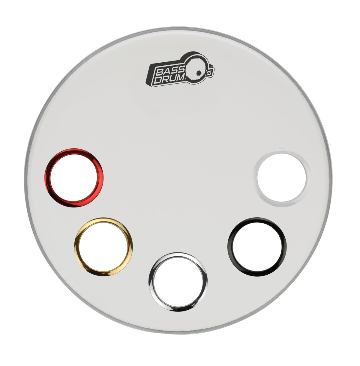 HBR5 - 5" BRASS HOLE REINFORCEMENT SYSTEM