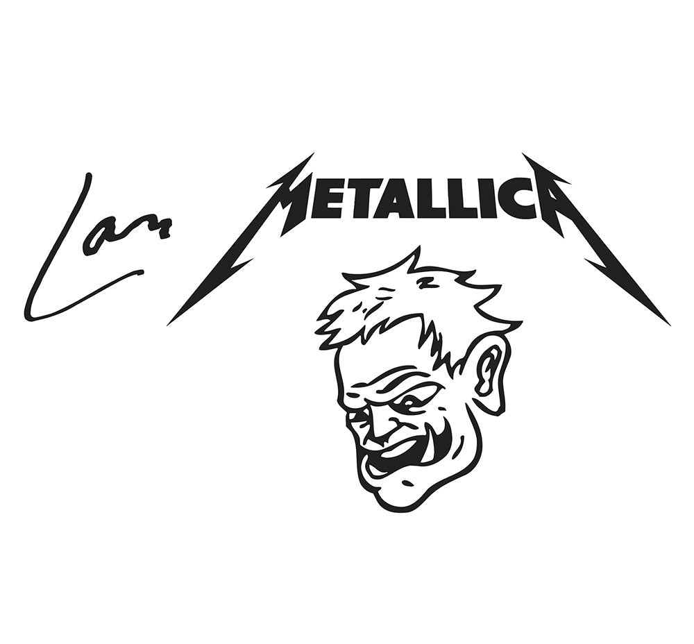 LU-sgl - Lars Ulrich "scary Guy Light" Signatur