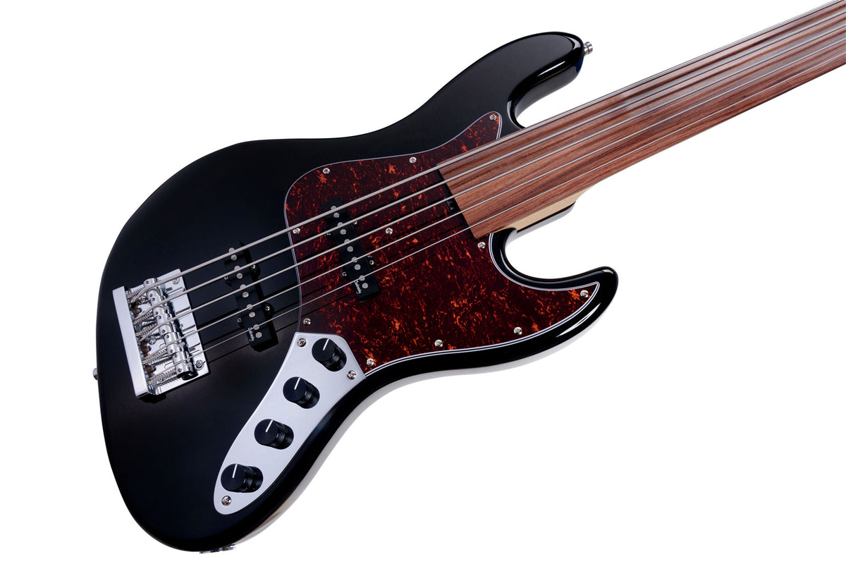 Metroexpress Standard Jj 5 Fretless - Black Pearl,Rosewood