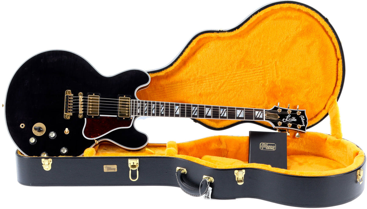 Lucille Signature B.B. King Legacy Transparent Ebony CS MC #CS400151 B-Stock