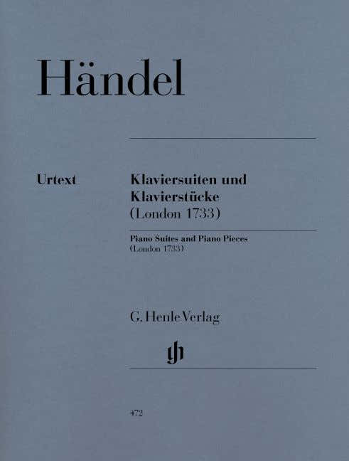 Haendel G.H. - Klaviersuiten und Stücke (London 1733)