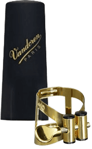 LIGATURE M/O ALTO ANTIKEN GOLD FINISH UND KAPSEL PLASTIK - LC57AP