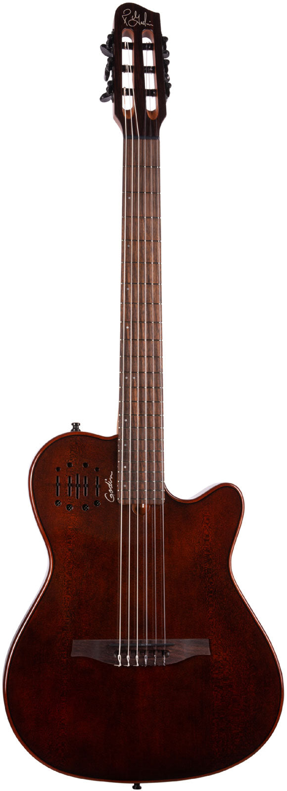 Godin Multiac Mundial Kanyon Burst Inklusive Gigbag