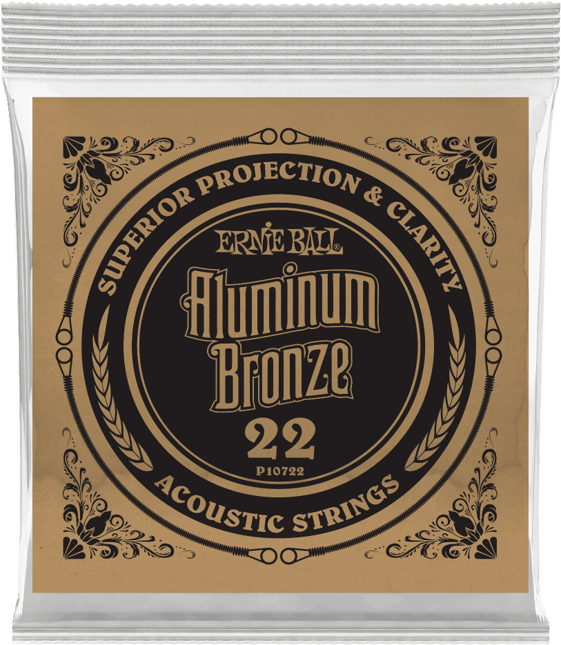 .022 ALUMINUM BRONZE WOUND ACOUSTIC GUITAR STRINGS