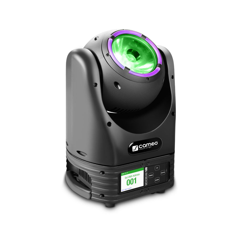 MOVO BEAM 100 - UNBEGRENZTES DREHSCHEINWERFER MIT LED-KRONE