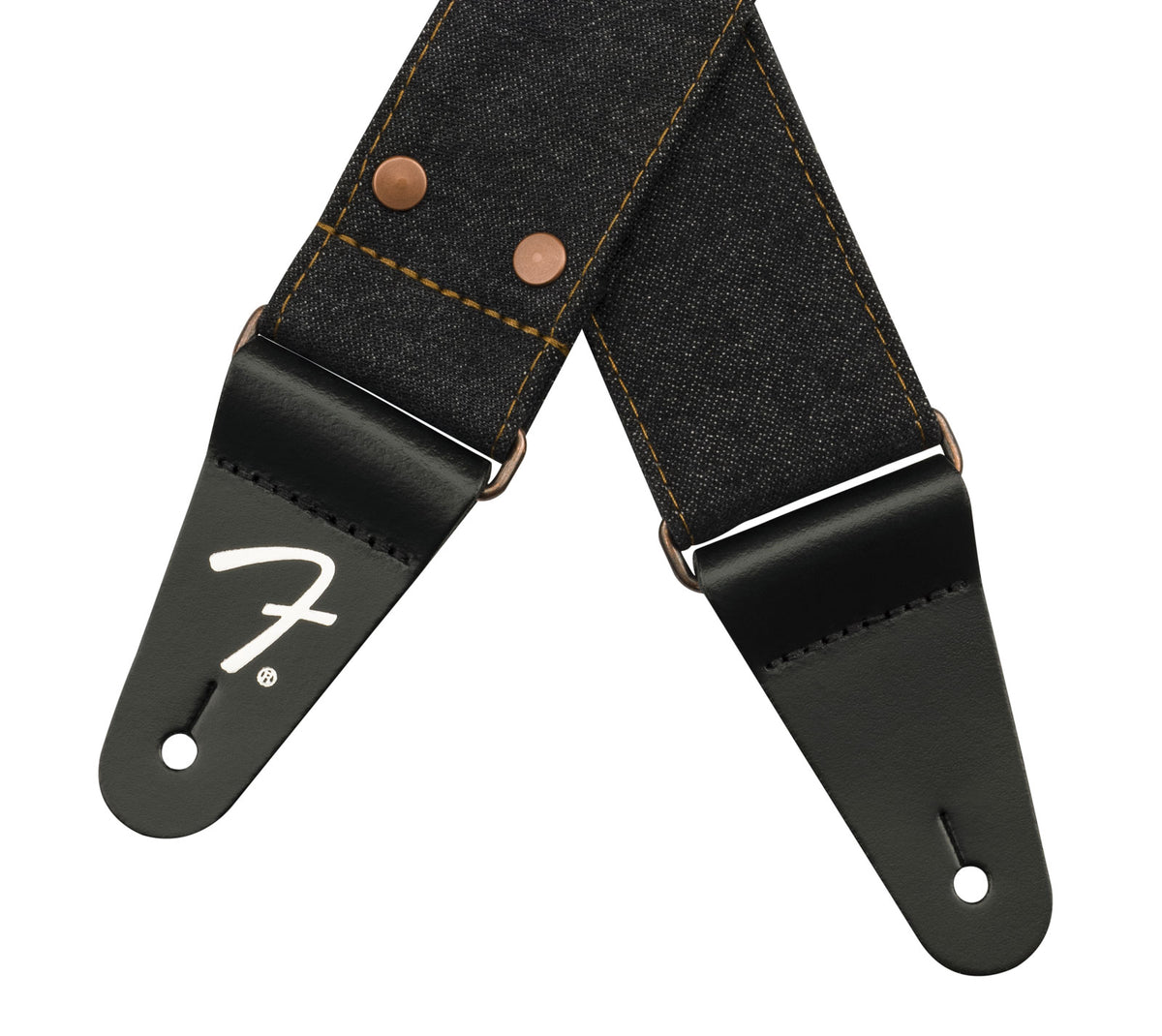 X Wrangler Genieteter Denim-Gurt Schwarz