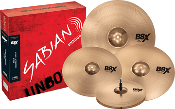 Set B8X Performance Set Plus 14/16/2 + 18" Crash +9 TAGE TEST DRUMEO
