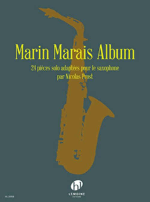 Prost Nicolas - Marin Marais Album - Saxophon
