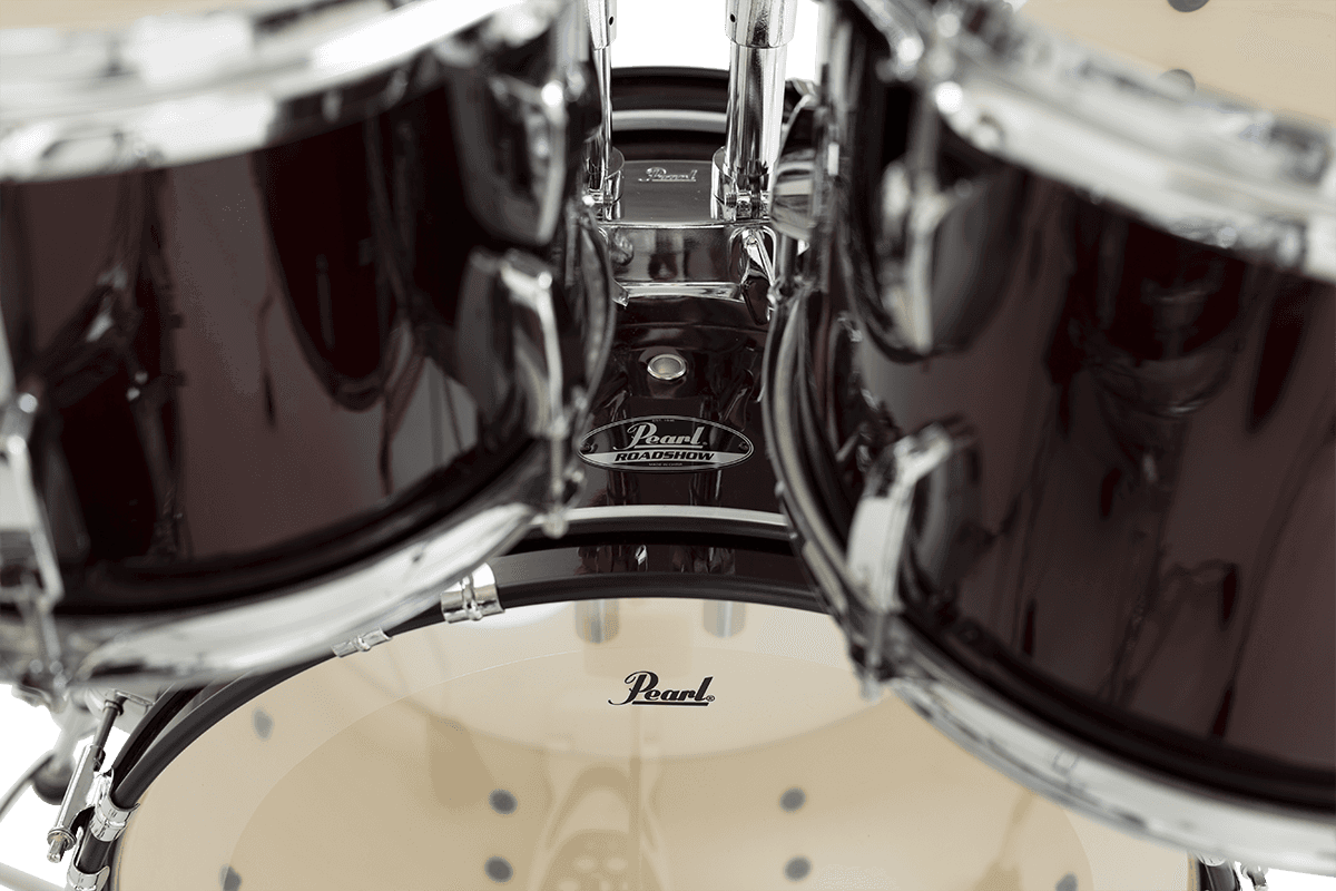 ROADSHOW JAZZ 18 WINE RED + SOLAR CYMBALS