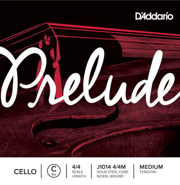 4/4 PRELUDE CELLO SINGLE C STRING SCALE MEDIUM TENSION