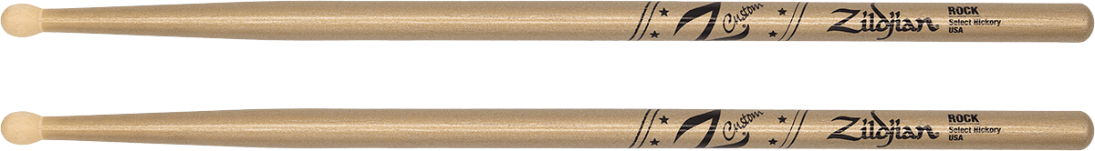DRUMSTICKS Z-CUSTOM ROCK GOLD CHROMA