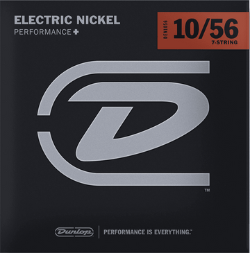 NICKEL PLATED STEEL ELECTRIC STRINGS ELECTRIC SET LIGHT 7 STRINGS 10-56