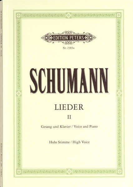 Schumann Robert - Complete Songs Vol.2: 87 Songs - Voice And Piano (par 10 Minimum)