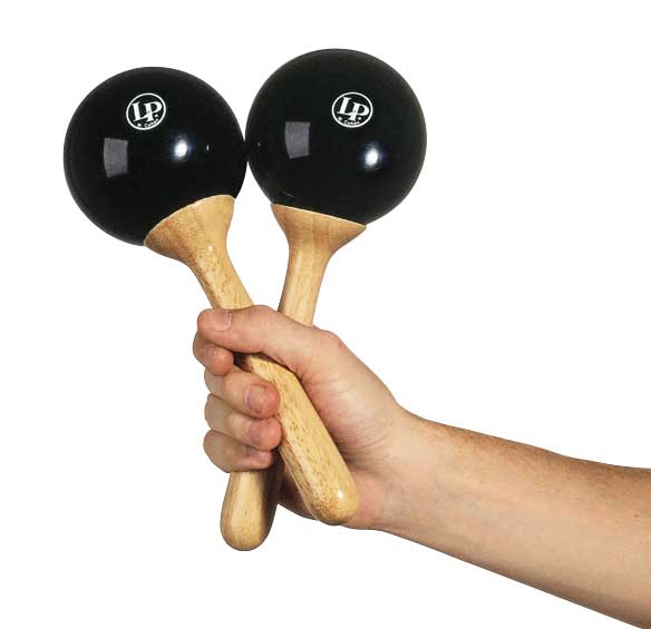 LP389 - MARACAS FIBER WOOD HANDLE