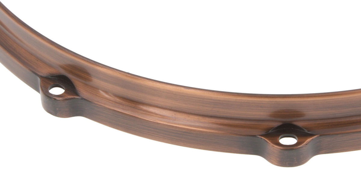 Hdc3-14-10Vbc 14" 10 Holes 3Mm Die Cast Drum Hoop Vintage Brushed Copper